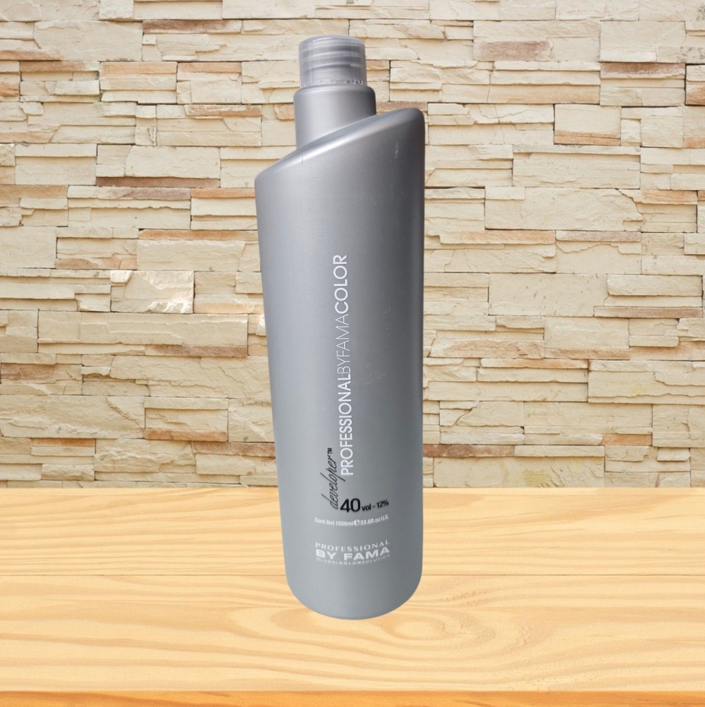 Professional By FAMA Color Cream Developer 40 Volume/12 % 1000 ml/1L/33.8 fl.oz.